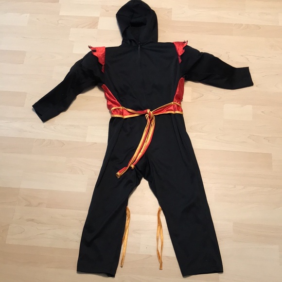 Children’s Muscular Ninja Halloween Costume for Toddlers - Picture 3 of 3